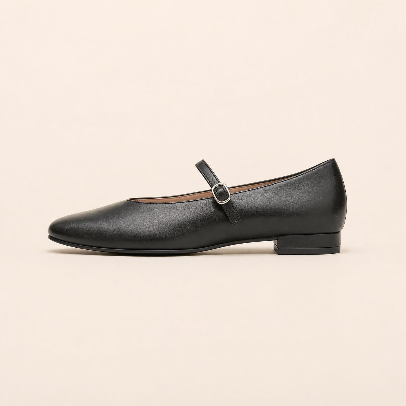 Mary Jane Low Heel photographed from the side