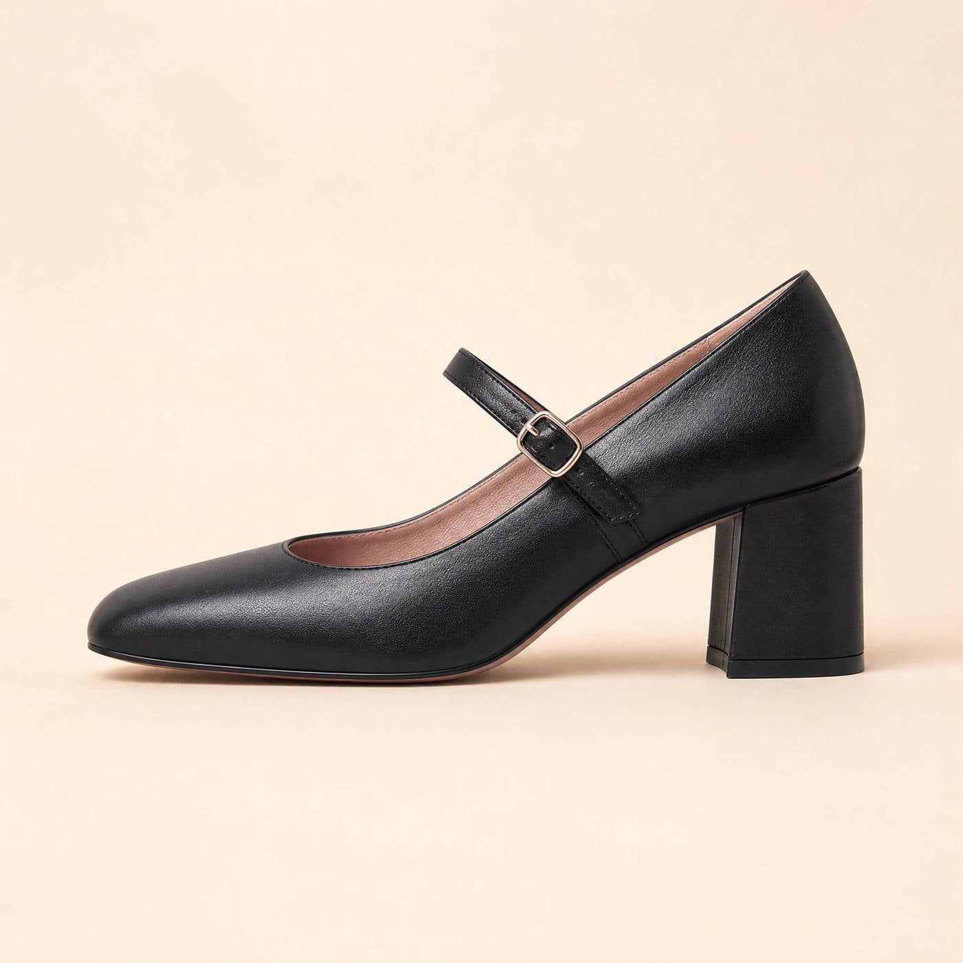 Block Mary Jane in side view
